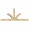 Ekena Millwork Richland Rough Sawn Timber Gable Bracket, Douglas Fir, 96"W x 60"H x 4"D x 6"F, 15/12 Pitch GBW096X60X0406RIC00RDF - alternate 4